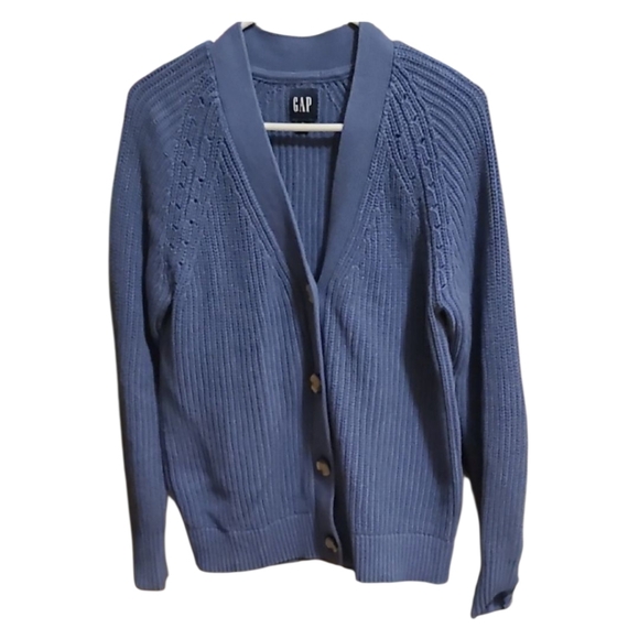 GAP Indigo Knit Cardigan - Picture 1 of 2